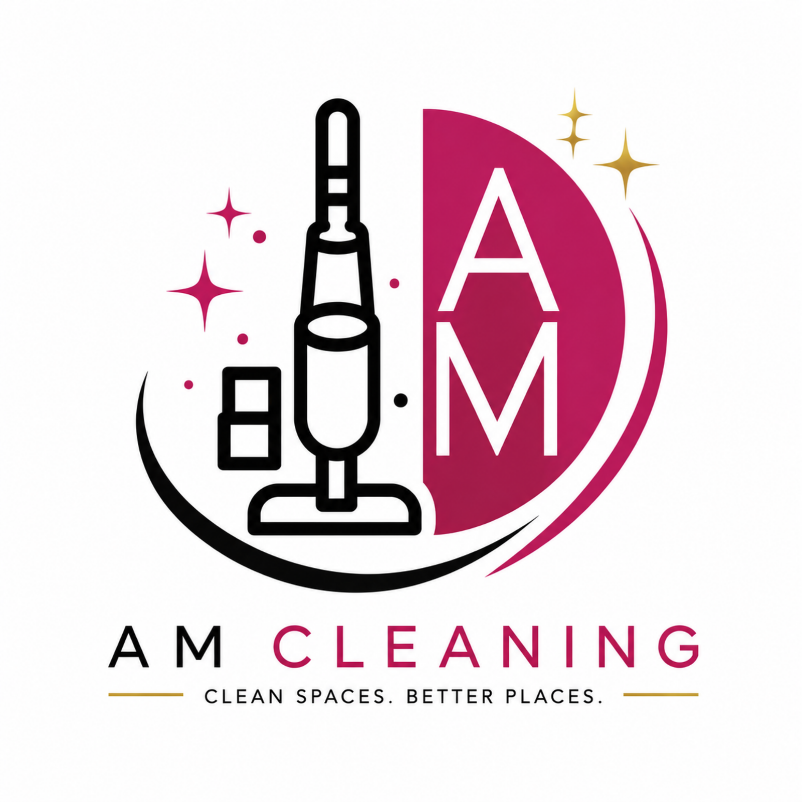 AM Cleaning Service Logo