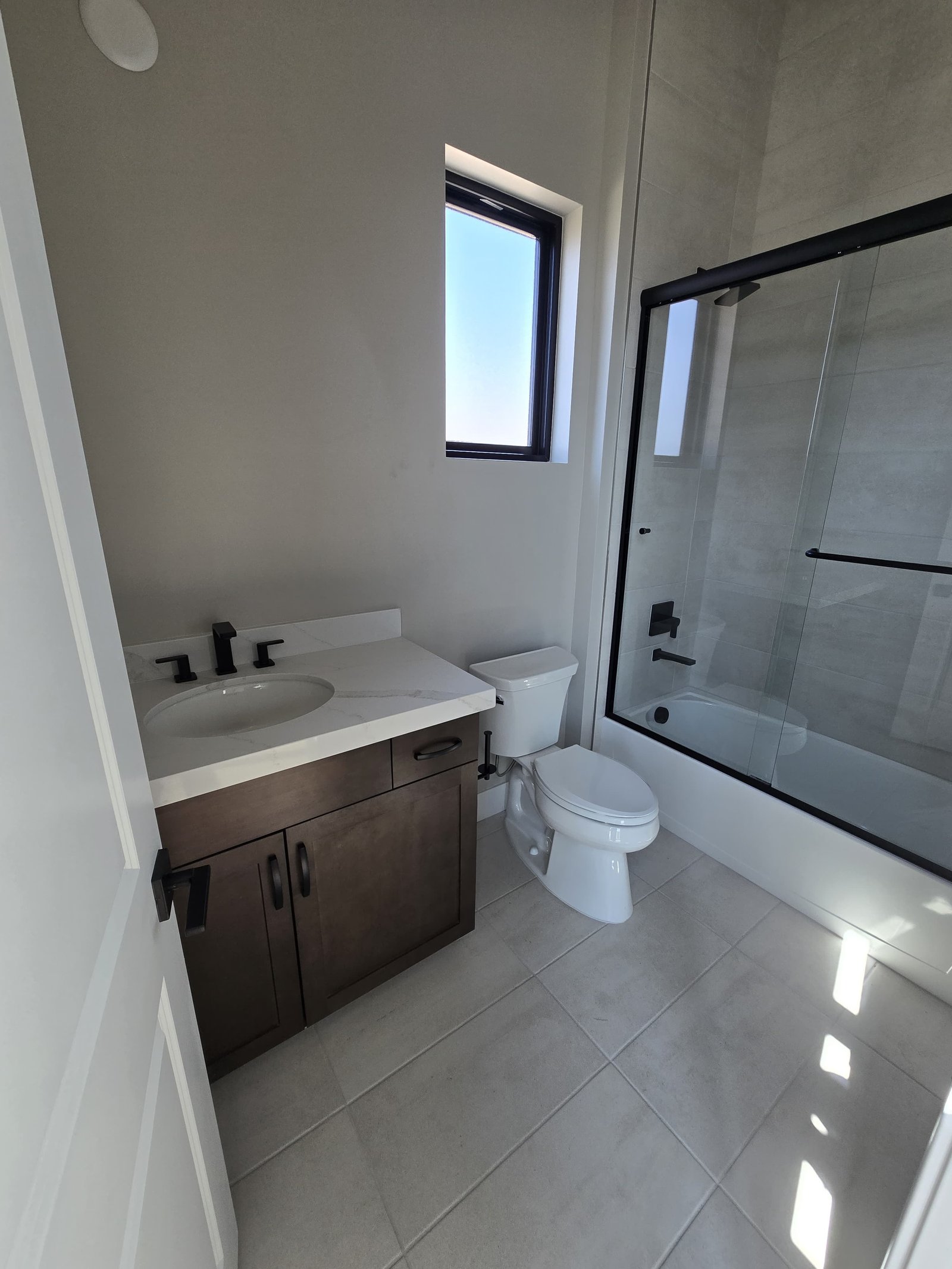 Cleaned restroom